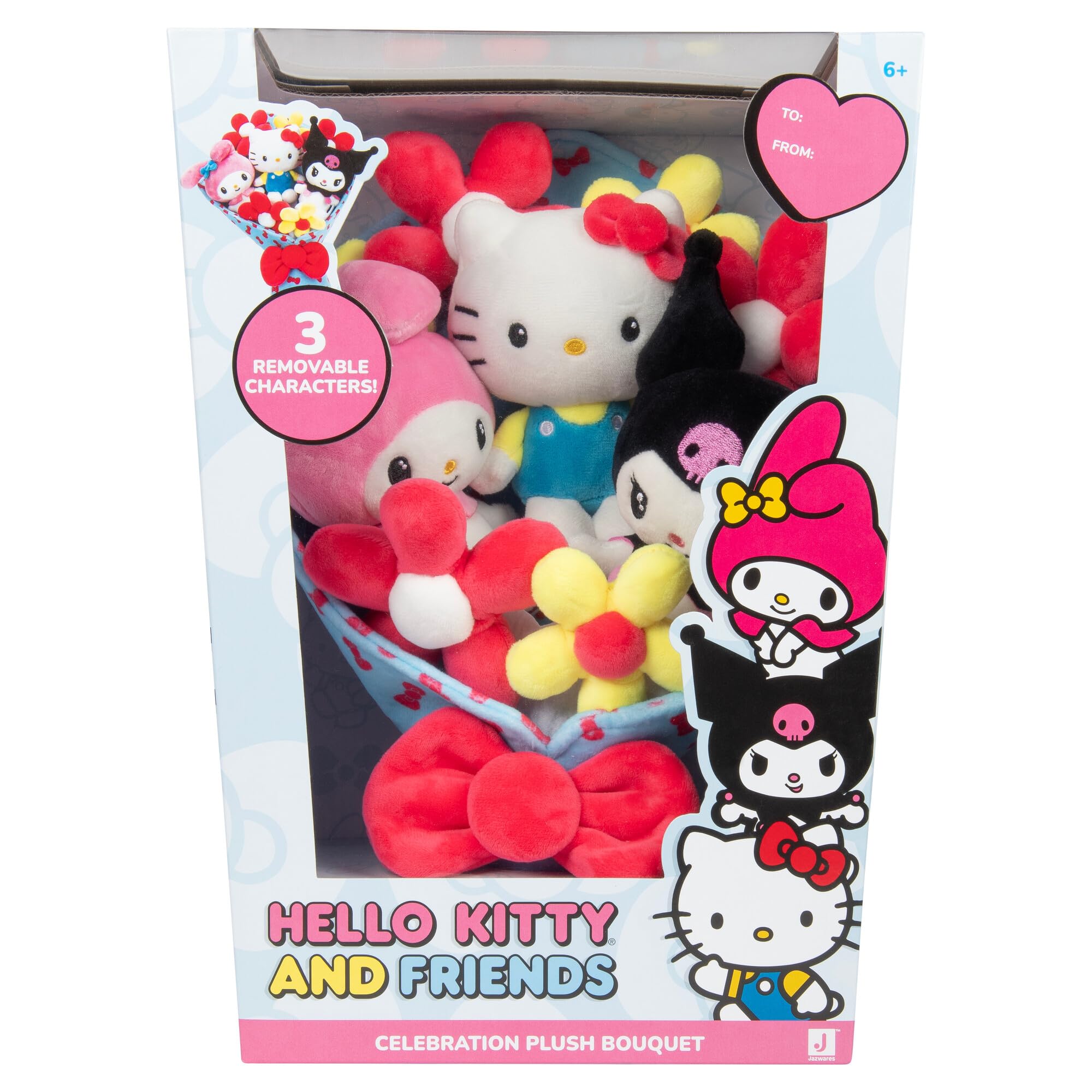 Hello Kitty and Friends - 12-inch Plush Celebration Bouquet - 9